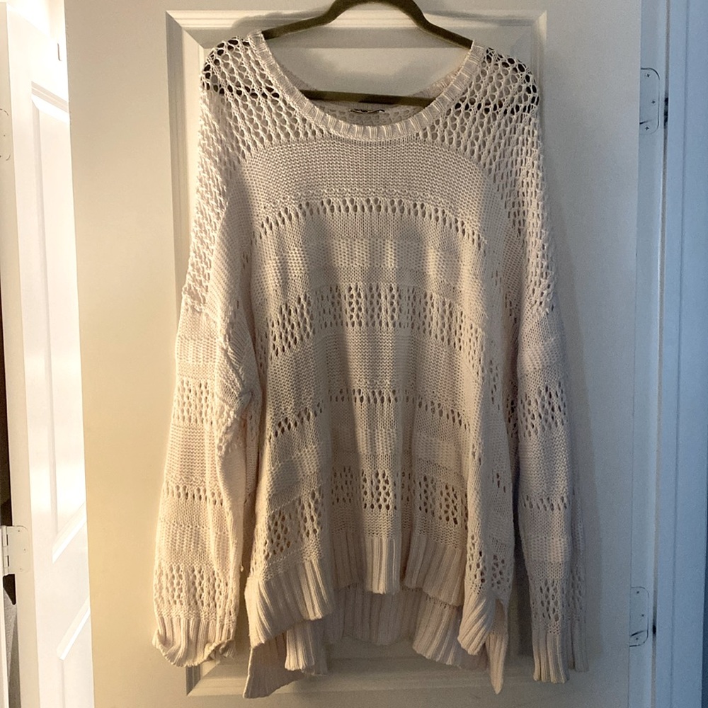 Show Me Your Mumu Crochet Sweater